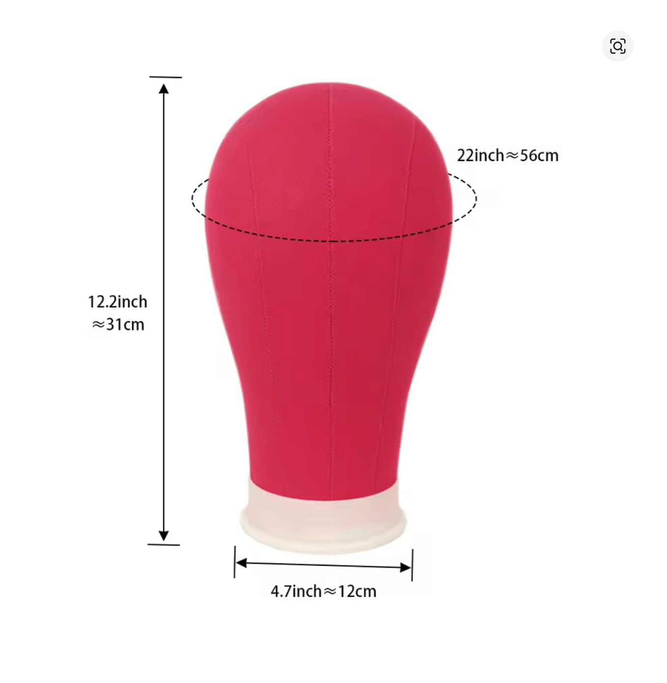 LQQKS Poly Block Canvas Head - Beauty Exchange Beauty Supply