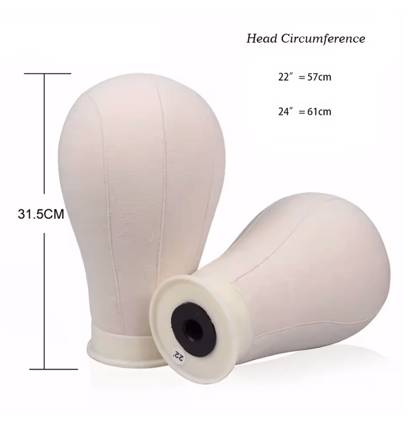 LQQKS Poly Block Canvas Head - Beauty Exchange Beauty Supply