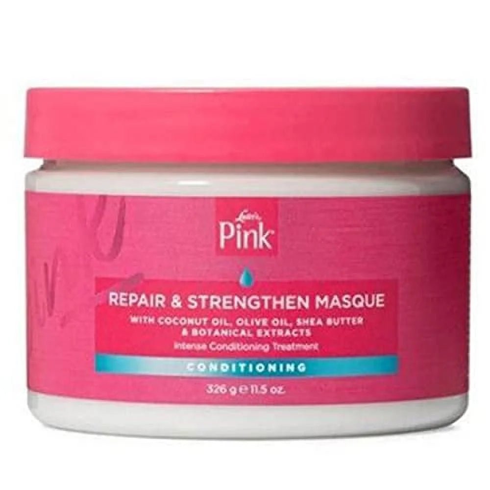 Luster’s Pink Hair Masques – Hydrate & Repair 11.5oz - Beauty Exchange Beauty Supply