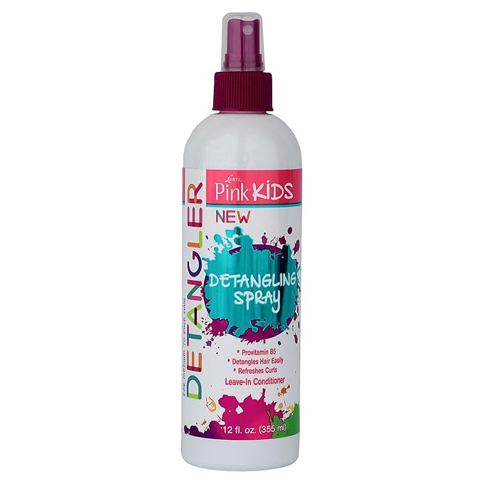 Luster's Pink Kids Detangling Spray – Smoothes, Softens & Makes Styling Easy! (12 fl. oz.) - Beauty Exchange Beauty Supply