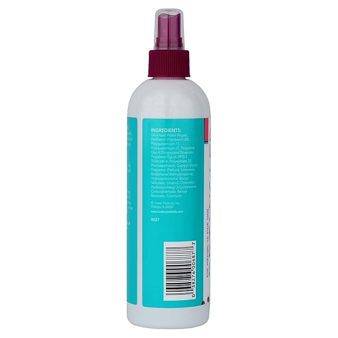 Luster's Pink Kids Detangling Spray – Smoothes, Softens & Makes Styling Easy! (12 fl. oz.) - Beauty Exchange Beauty Supply