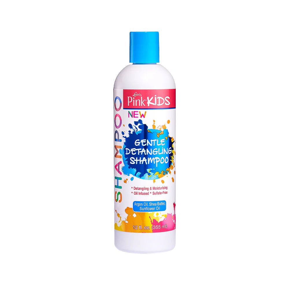 Luster's Pink Kids Gentle Detangling Shampoo – Shea Butter & Argan Oil, Sulfate - Free (12 oz) - Beauty Exchange Beauty Supply