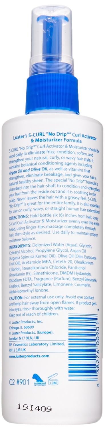 Luster's S - Curl Curl Activator – 8 oz & 16 oz Sizes - Beauty Exchange Beauty Supply