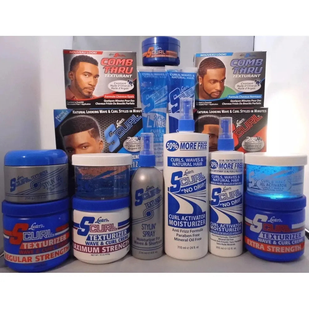 Luster’s S - Curl Texturizers – Choose Strength & Style - Beauty Exchange Beauty Supply