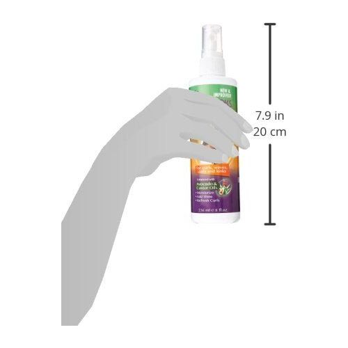 Luster’s ShortLooks SassAFraz Quench Moisture Mist | Hydrating & Reviving Spray for Curls, Coils & Waves – 8 oz - Beauty Exchange Beauty Supply