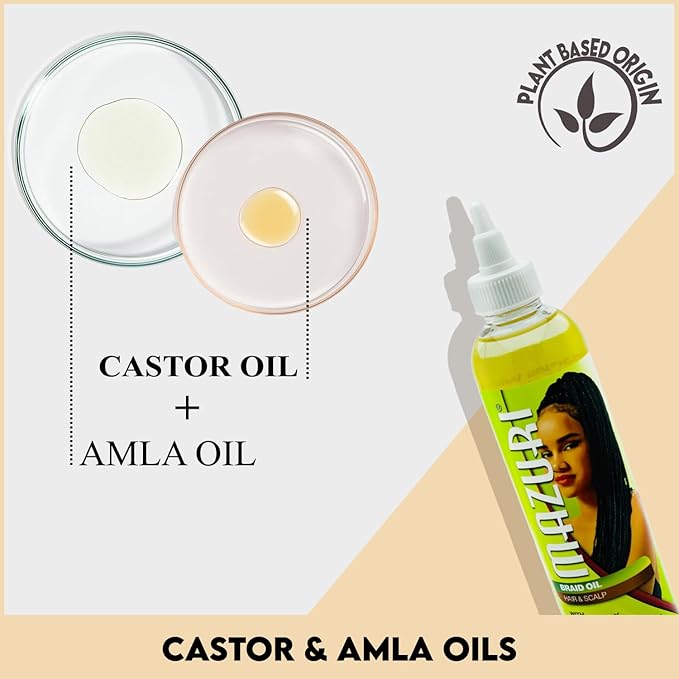 Mazuri Braid Oil for Hair & Scalp - Hydration 237ml