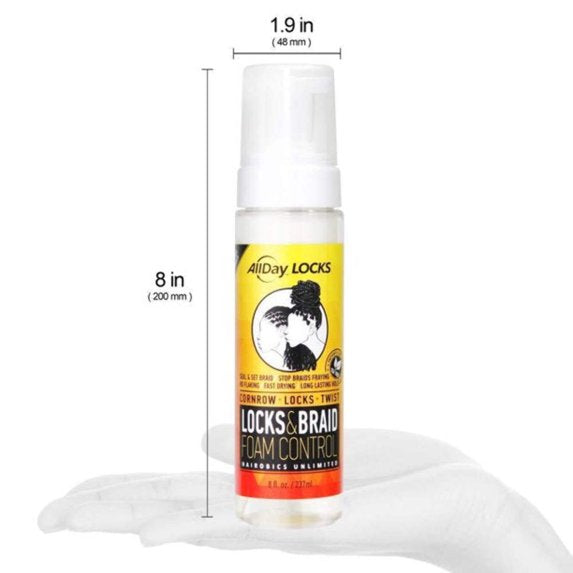 AllDay Locks & Braid Foam Control – 8oz