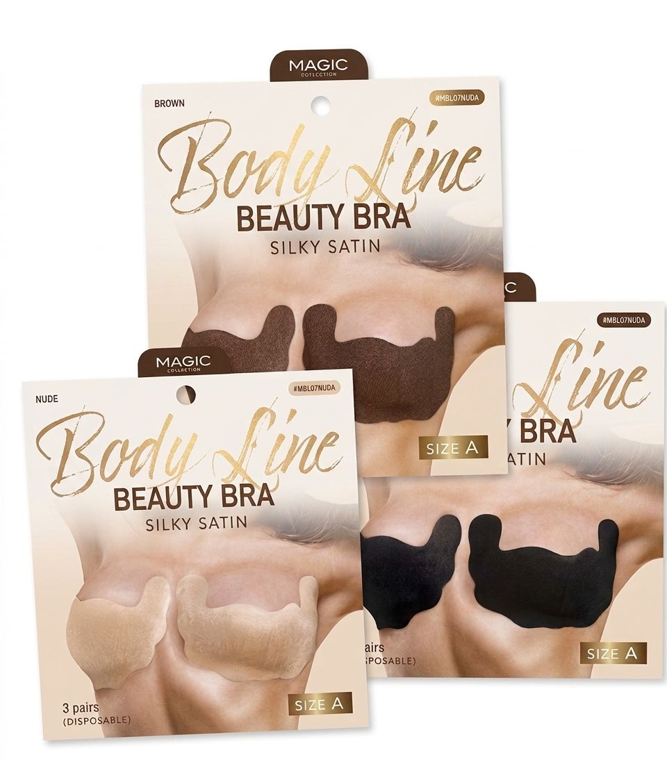 Magic Collection Beauty Bra Silky Satin โ Disposable Bra - Beauty Exchange Beauty Supply
