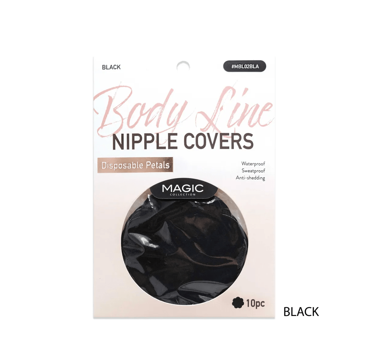 Magic Collection Body Line Nipple Covers Disposable Petals โ 6cm - Beauty Exchange Beauty Supply