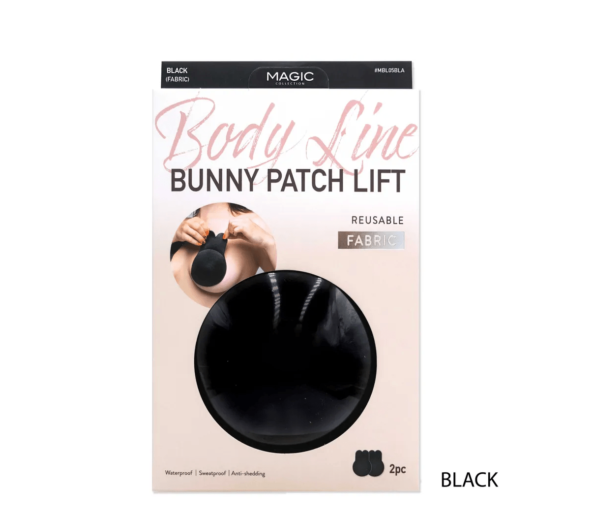 Magic Collection Body Line Reusable Fabric Bunny โ Nipple Patch Lift - Beauty Exchange Beauty Supply