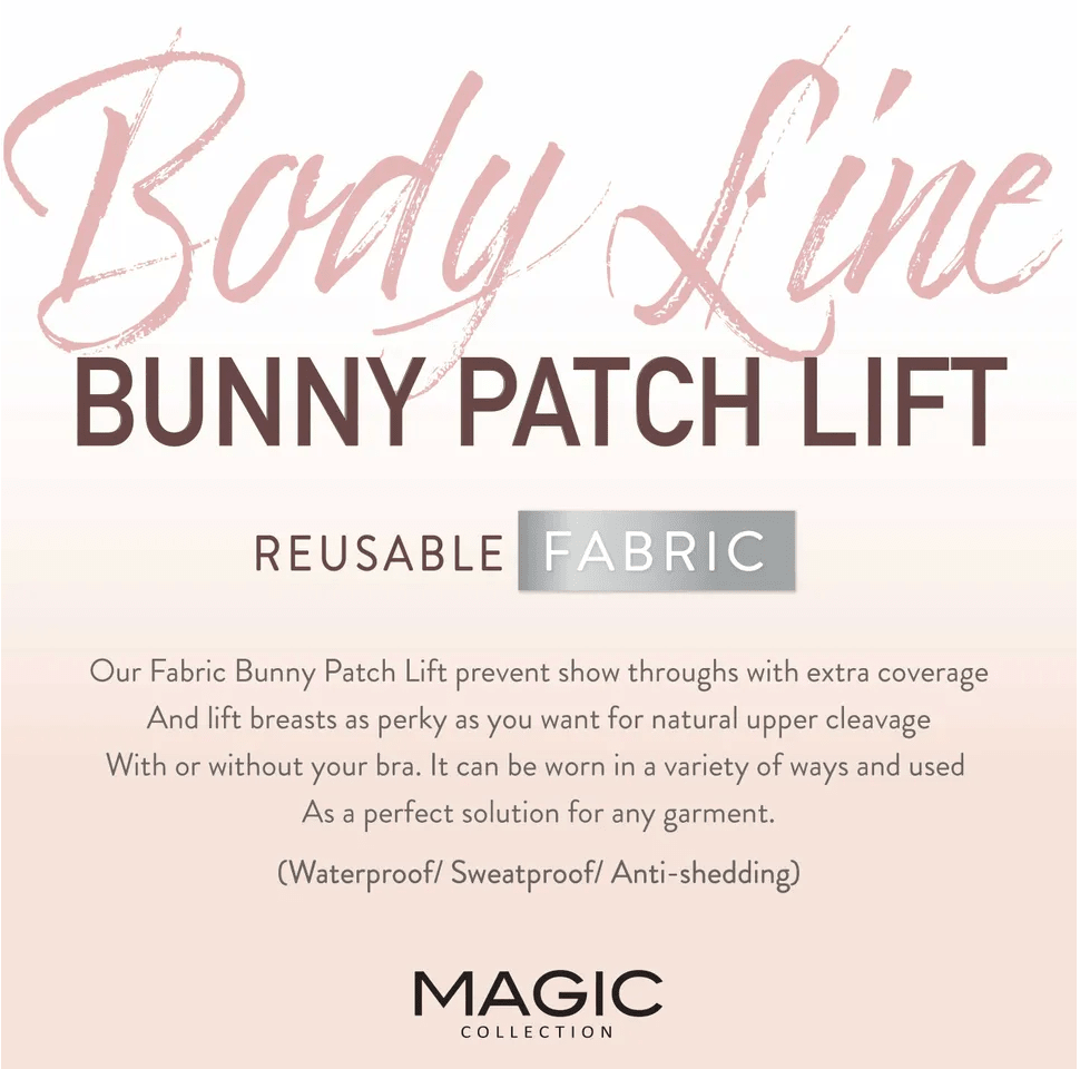 Magic Collection Body Line Reusable Fabric Bunny โ Nipple Patch Lift - Beauty Exchange Beauty Supply