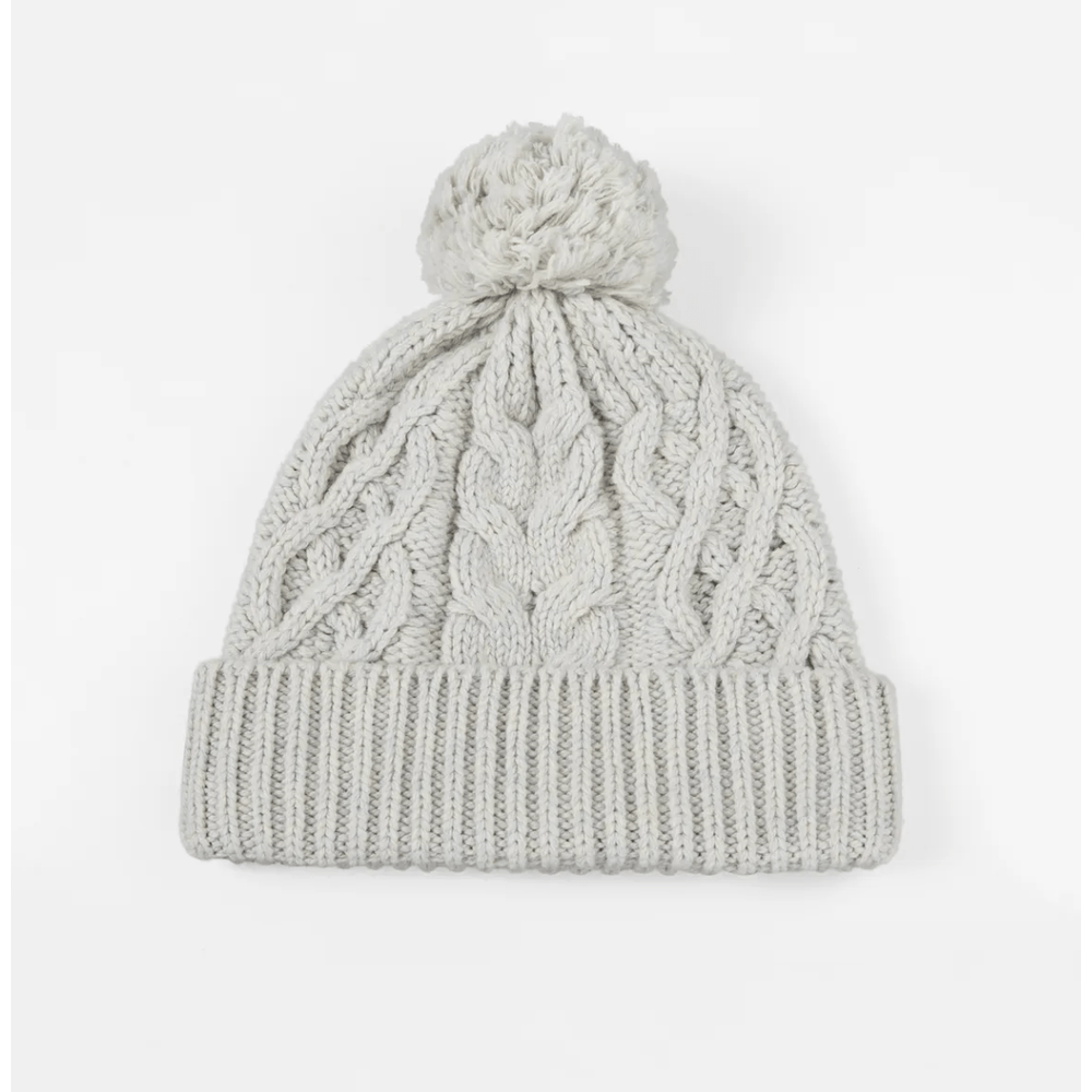 Magic Collection Cable Knit Pom Pom Beanie - Assorted - Beauty Exchange Beauty Supply