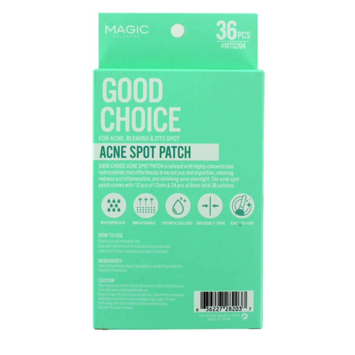 Magic Collection Good Choice Acne Spot Patches – 36 pcs - Beauty Exchange Beauty Supply