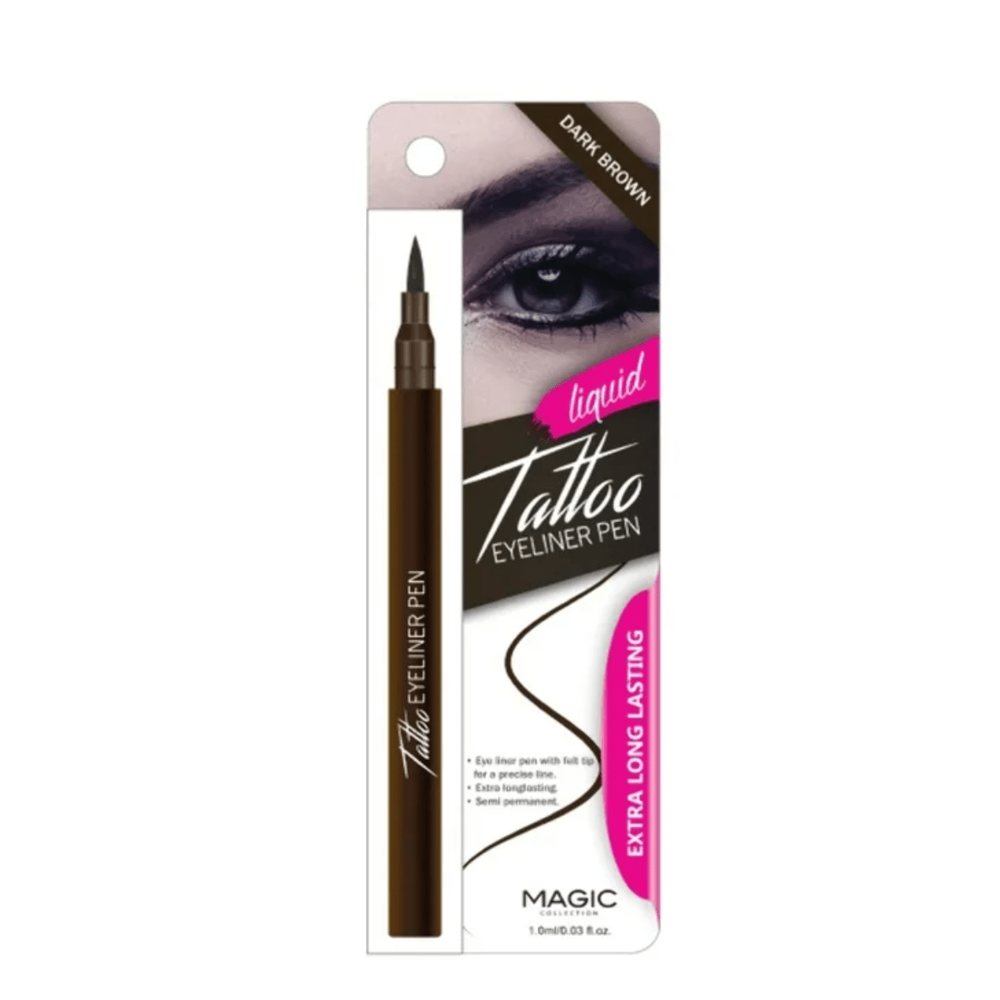 MAGIC COLLECTION Liquid Tattoo Eyeliner Pencil – Dark Brown