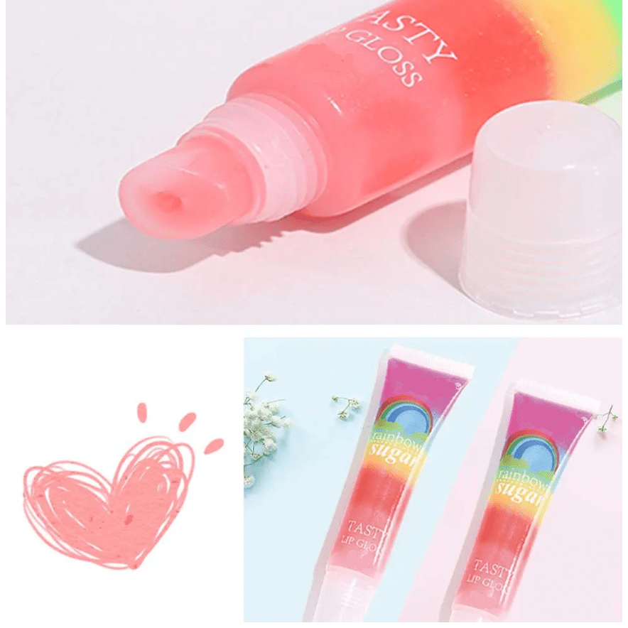 Magic Collection Rainbow Sugar Tasty Lipgloss – 0.5g - Beauty Exchange Beauty Supply
