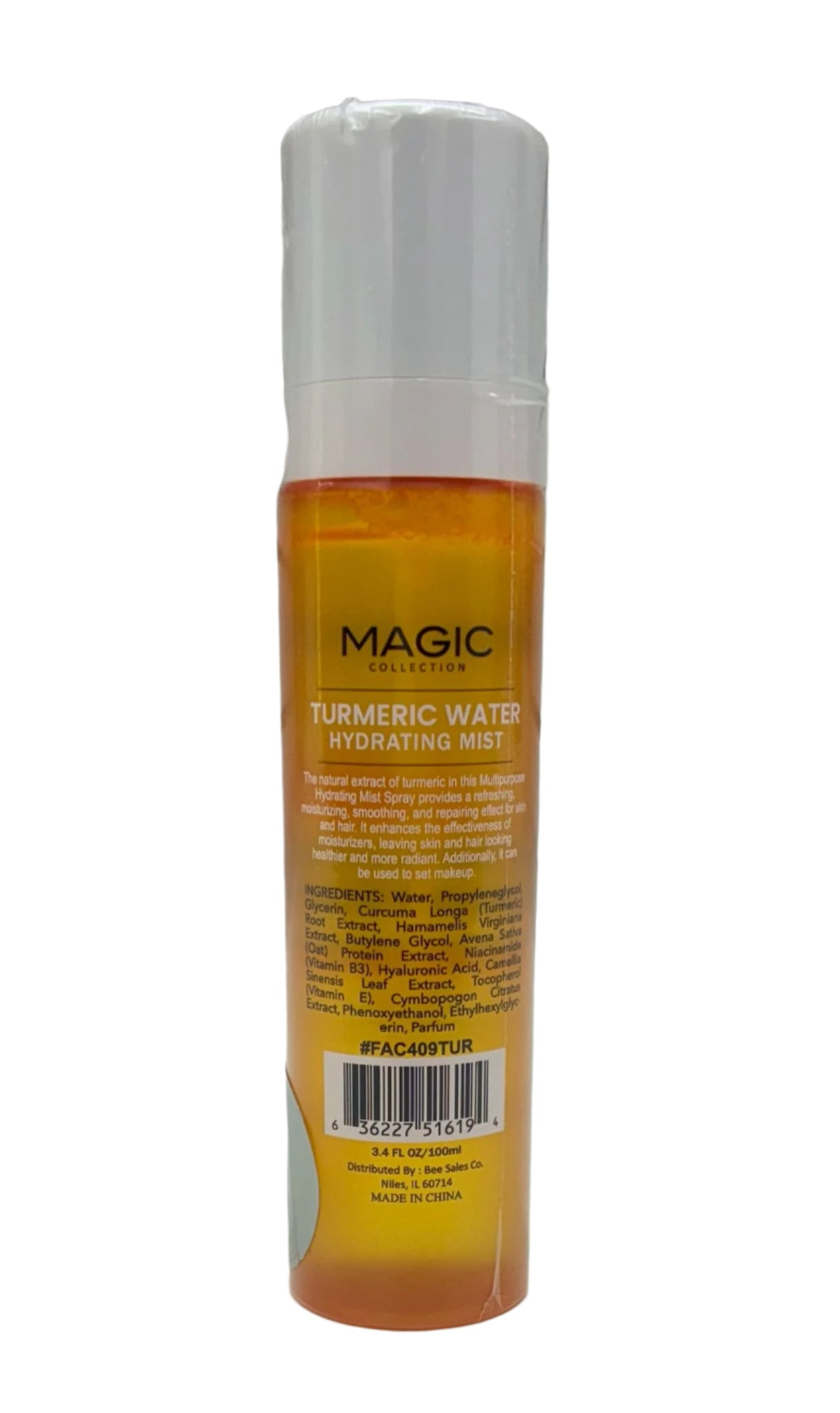 Magic Collection Turmeric Water – 3.4 oz - Beauty Exchange Beauty Supply
