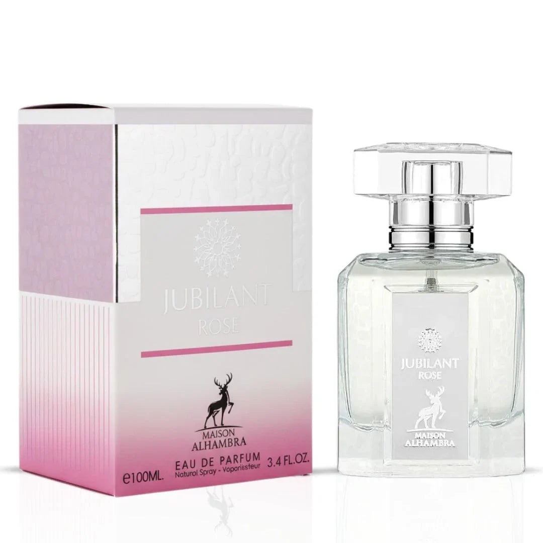Maison Alhambra Jubilant Rose Eau De Parfum Spray – 3.4oz - Beauty Exchange Beauty Supply