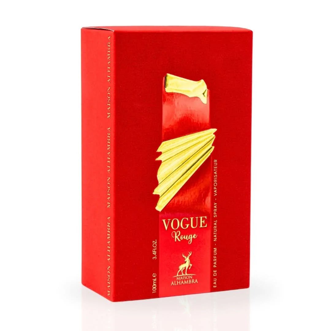 Maison Alhambra Vogue Rouge Eau De Parfum Spray – 3.4oz - Beauty Exchange Beauty Supply