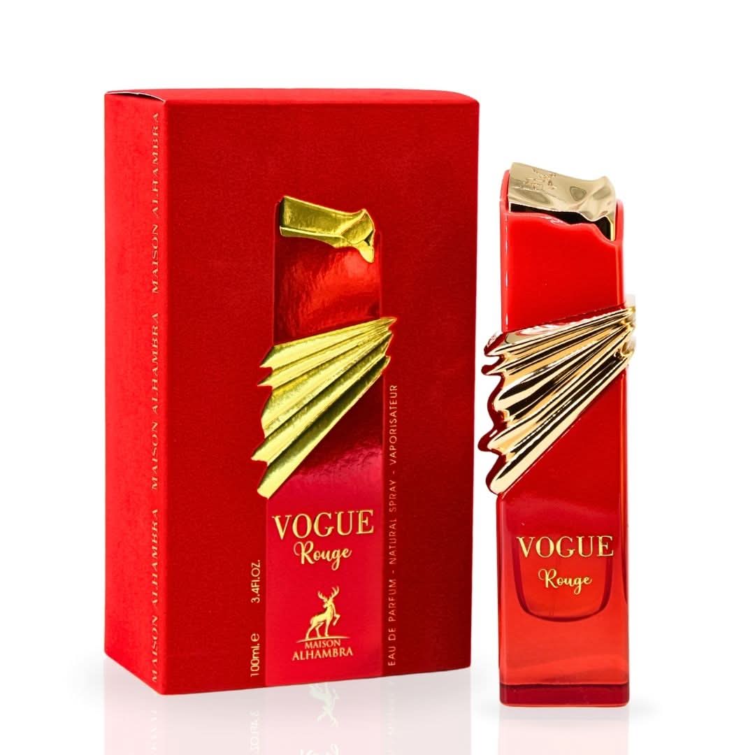 Maison Alhambra Vogue Rouge Eau De Parfum Spray – 3.4oz - Beauty Exchange Beauty Supply