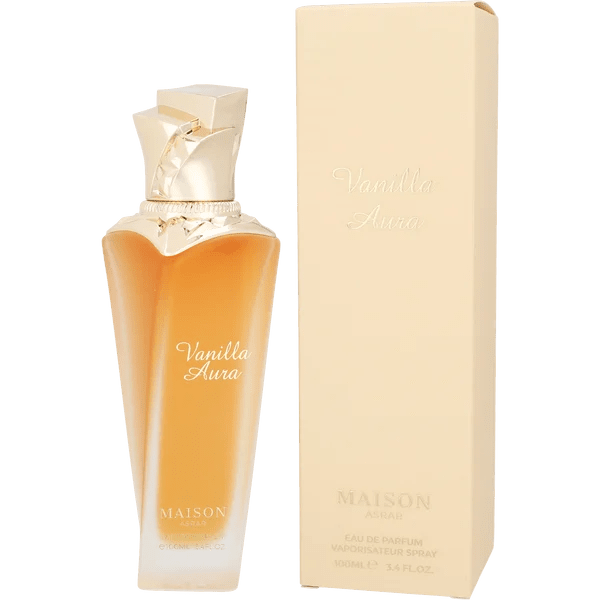 Maison Asrar Vanilla Aura Eau de Parfum Spray – 100 ml / 3.4 oz - Beauty Exchange Beauty Supply