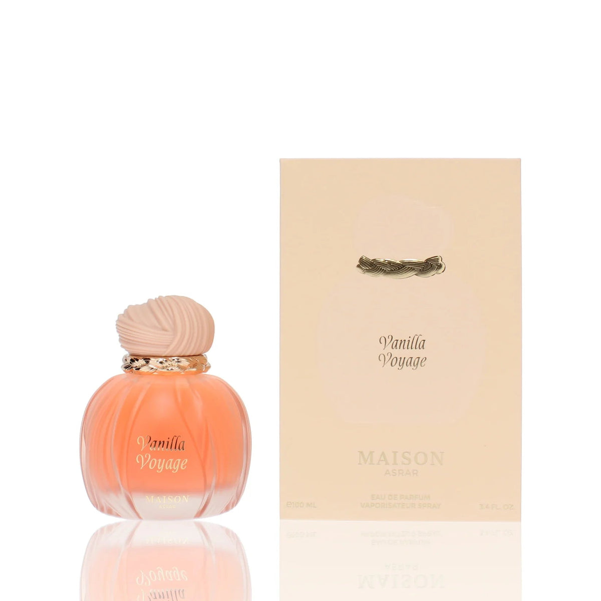 Maison Asrar Vanilla Voyage Eau de Parfum Spray – 100 ml / 3.4 oz - Beauty Exchange Beauty Supply