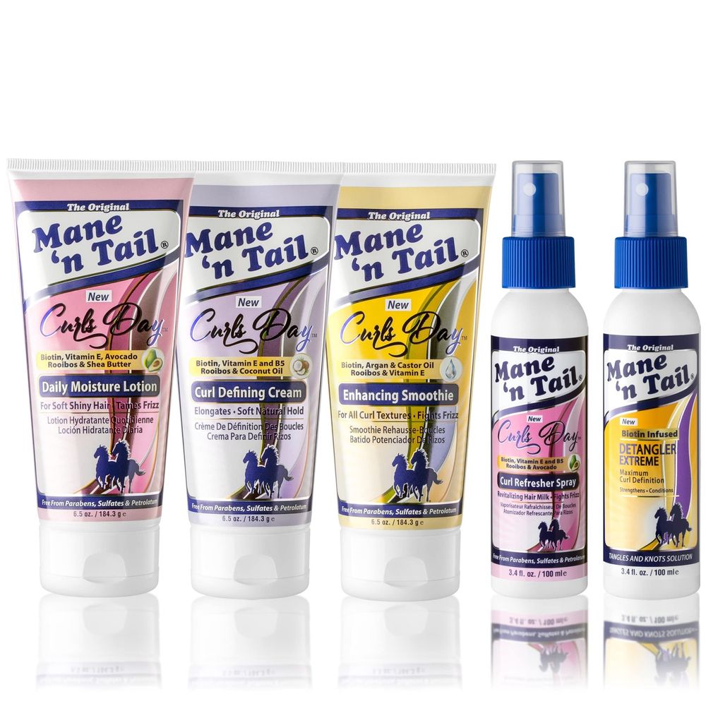 Mane 'n Tail Curls Moisture & Styling Creams – 6.5oz - Beauty Exchange Beauty Supply