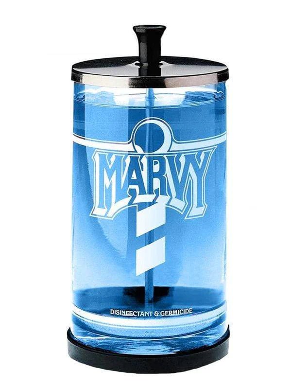 Marvy Manicurist Jar – Classic Glass Disinfecting Jar for Tools - Beauty Exchange Beauty Supply