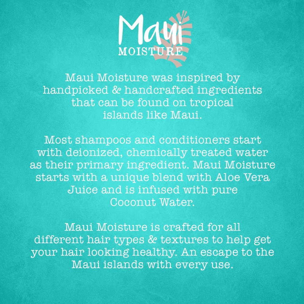 Maui Moisture Nourish & Moisture + Coconut Milk Weightless Oil Mist | Leave - In Spray to Hydrate, Defrizz & Add Shine – Lightweight Love for Curly Hair – 4.2 fl oz - Beauty Exchange Beauty Supply