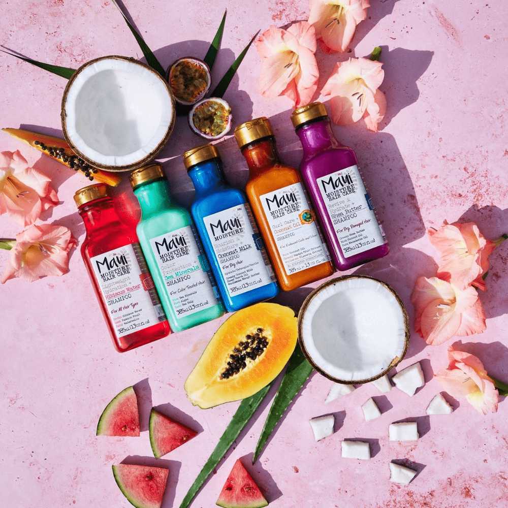 Maui Moisture Shampoos | (3 Variants) Nourish, Hydrate, or Strengthen – There’s a tropical fix for every hair journey! – 13 fl oz - Beauty Exchange Beauty Supply