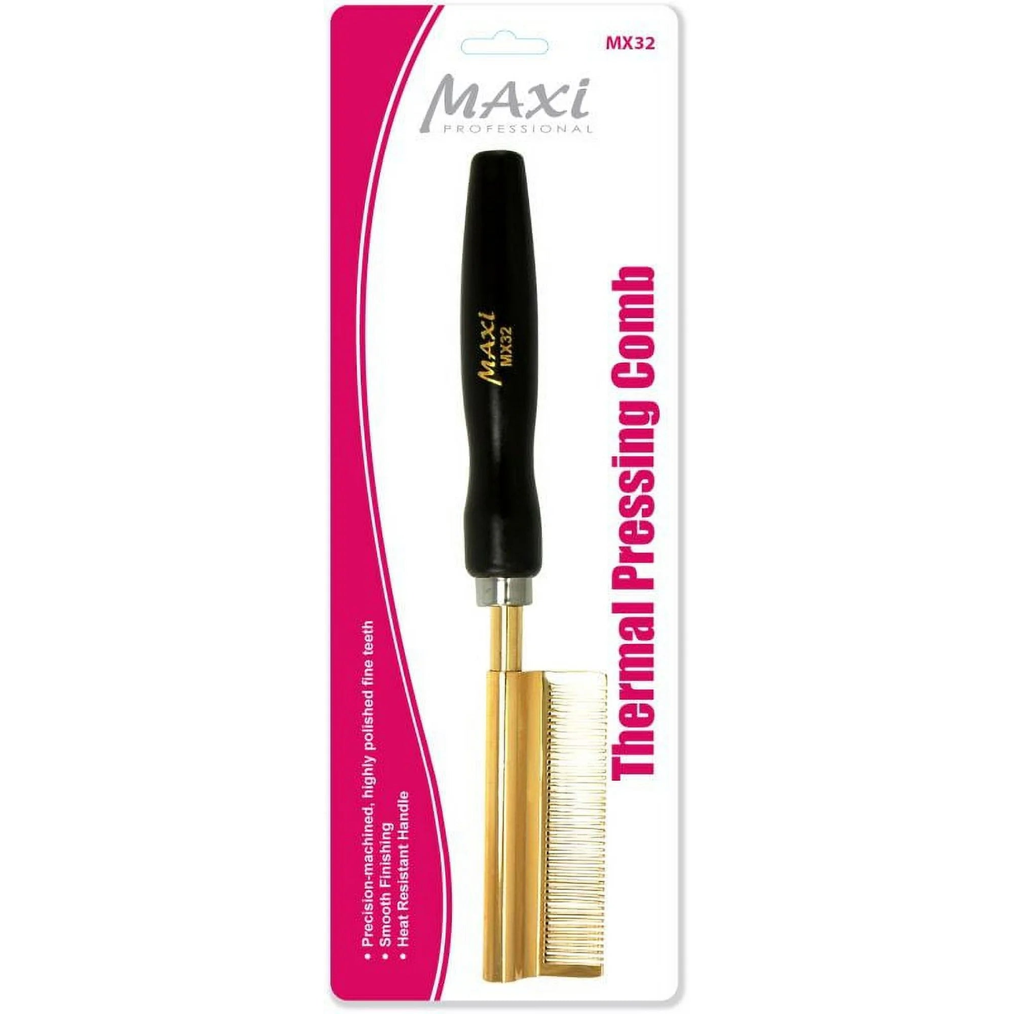 Maxi Professional Thermal Pressing Comb – Copper, Brass & Ceramic Variants - Beauty Exchange Beauty Supply