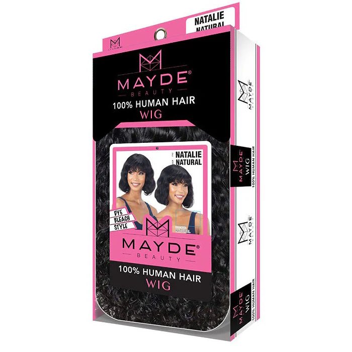 Mayde 100% Human Hair Full Wig – Natalie - Beauty Exchange Beauty Supply