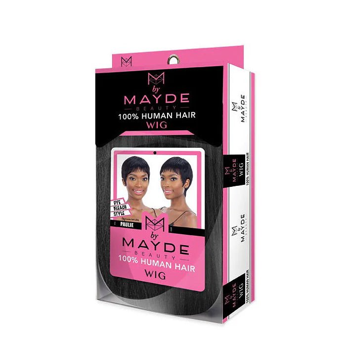 Mayde 100% Human Hair Full Wig โ Paulie - Beauty Exchange Beauty Supply