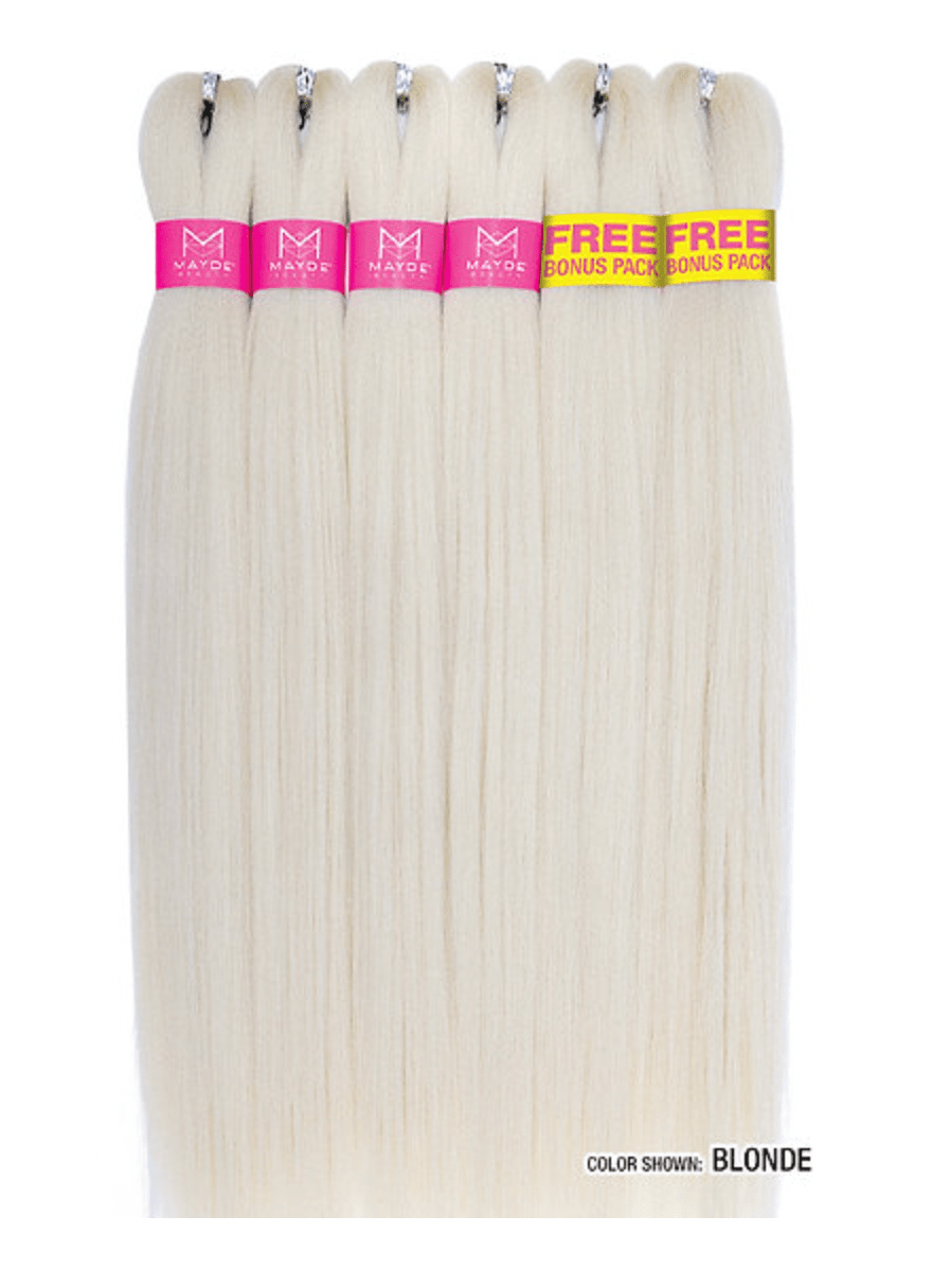 Mayde 6X Braid Nation Kid Synthetic Braiding Hair – 18″ - Beauty Exchange Beauty Supply