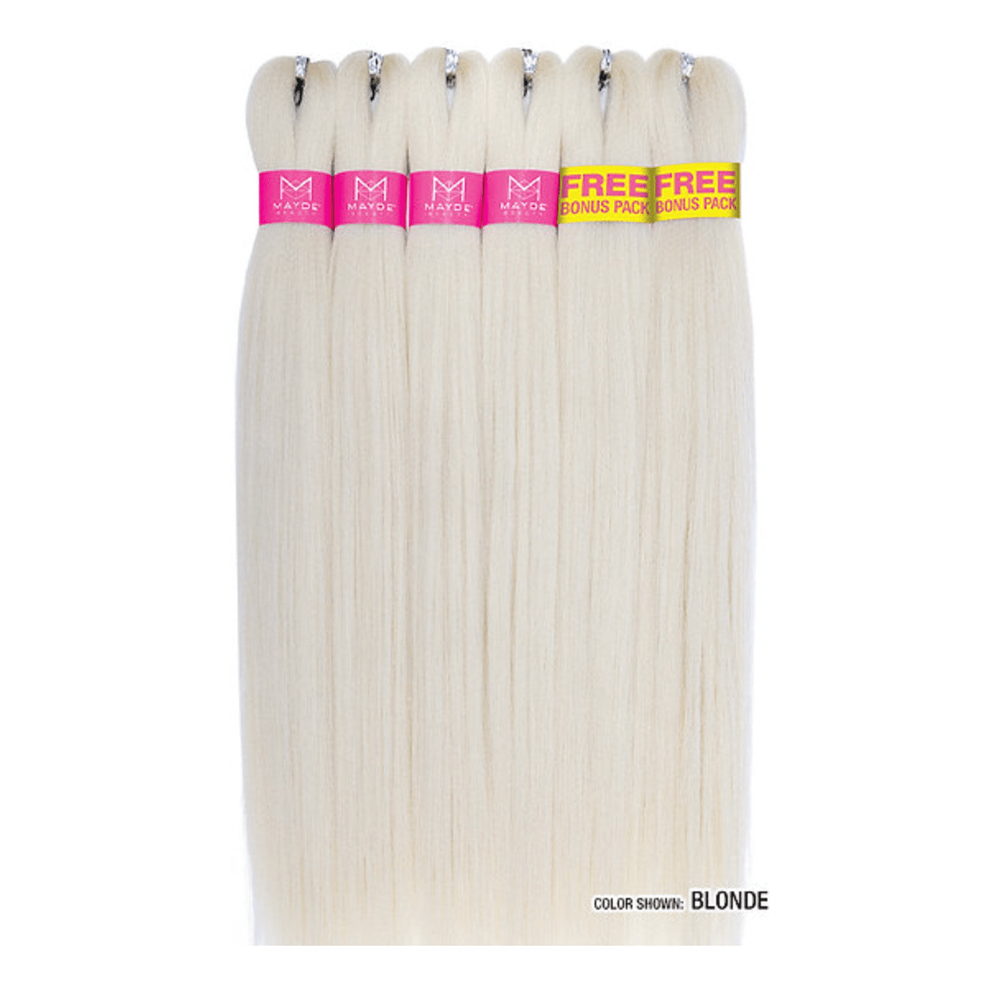 Mayde 6X Braid Nation Kid Synthetic Braiding Hair – 18″ - Beauty Exchange Beauty Supply