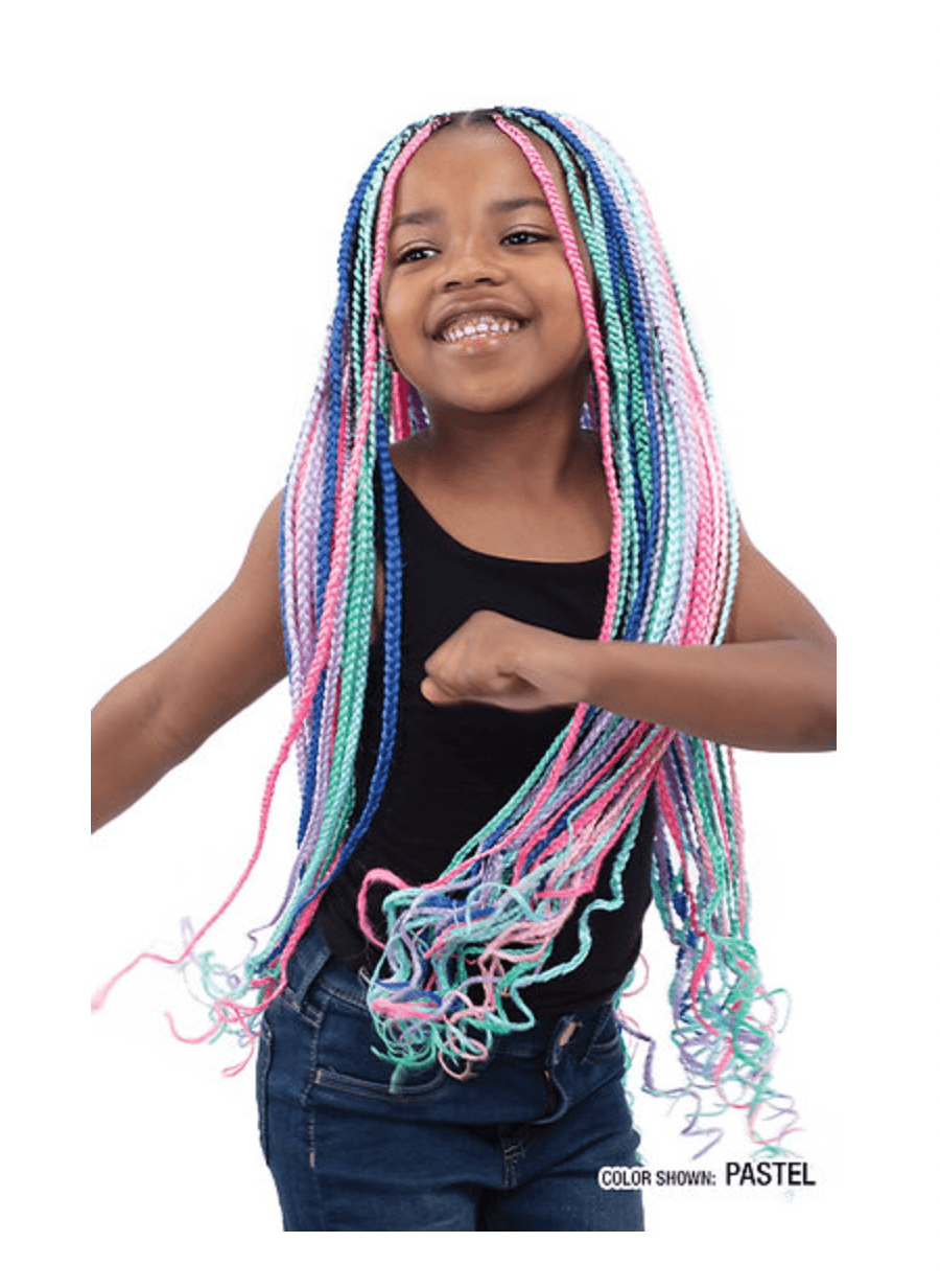 Mayde 6X Braid Nation Kid Synthetic Braiding Hair – 18″ - Beauty Exchange Beauty Supply