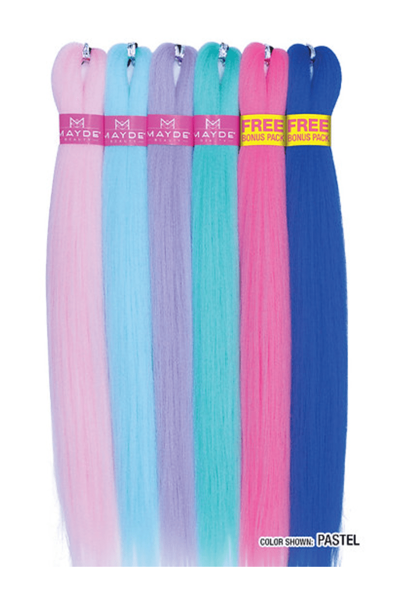 Mayde 6X Braid Nation Kid Synthetic Braiding Hair – 18″ - Beauty Exchange Beauty Supply