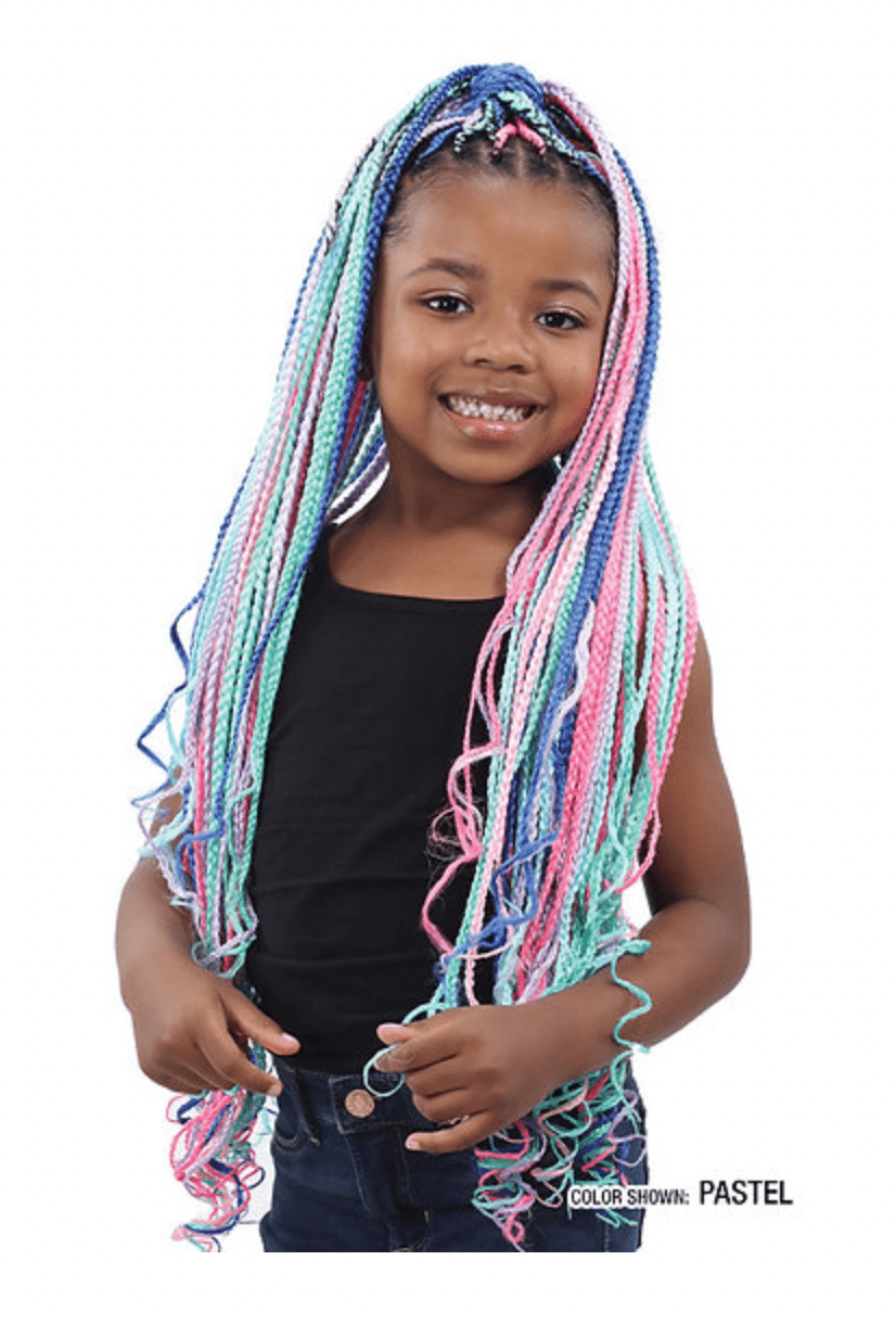 Mayde 6X Braid Nation Kid Synthetic Braiding Hair – 18″ - Beauty Exchange Beauty Supply
