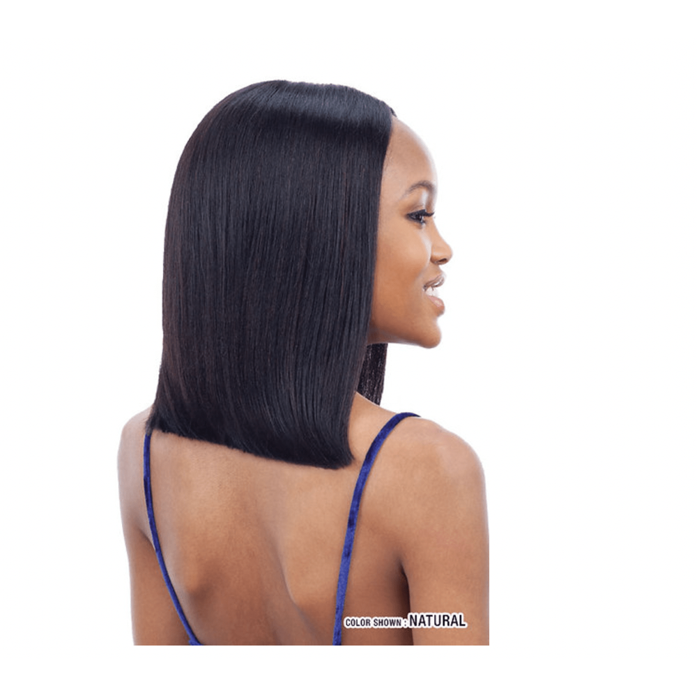Mayde Beauty 100% Human Hair Wig – Long Blunt Bob with Invisible Lace Part | Natural Color | One Size - Beauty Exchange Beauty Supply