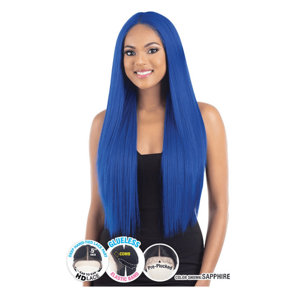 Mayde Beauty “Baddie” Glueless HD Lace Front Wig – Luxe Hairline, Vibrant Colors, Heat Safe | One Size - Beauty Exchange Beauty Supply