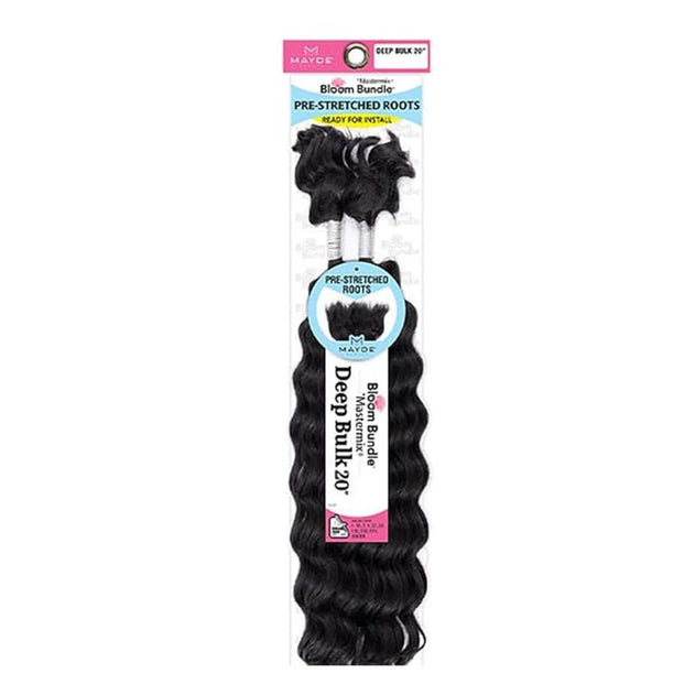 Mayde Beauty Bloom Bundle Weave – Deep Bulk 20" | Soft, Lightweight, Tangle - Free | For Braids, Crochet & Boho Styles - Beauty Exchange Beauty Supply
