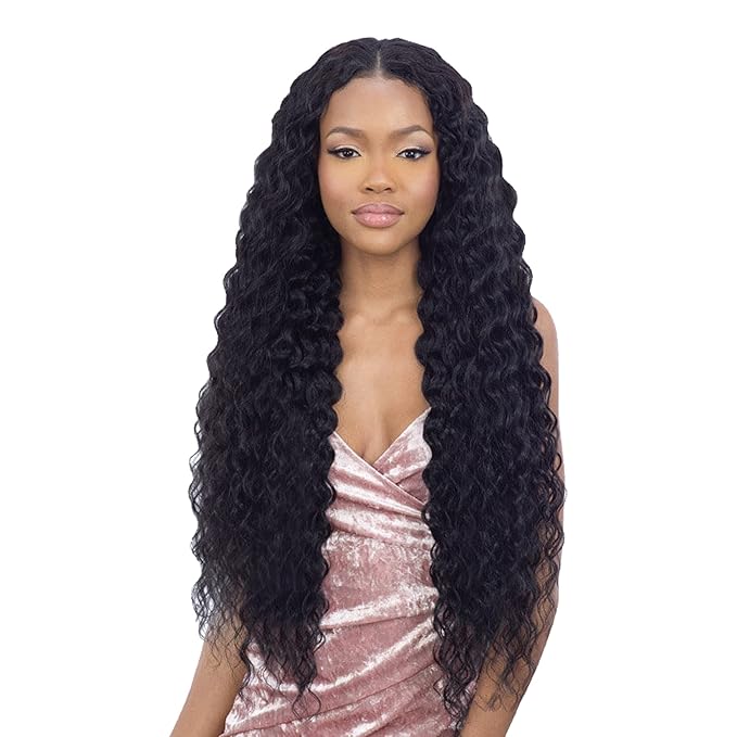 Mayde Beauty Bloom Bundle Weave โ Wet & Curly Bulk 24โ | Synthetic Hair โข Bulk (No Weft) โข Wet & Wavy Texture โข Braiding & Crochet - Ready - Beauty Exchange Beauty Supply