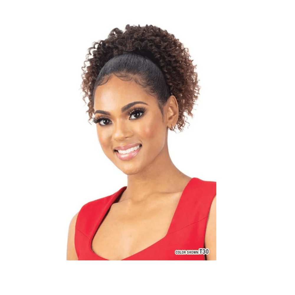 Mayde Beauty Candy Drawstring Ponytail – Bubbly Pop 10" | Quick & Fluffy Volume Style | Glueless & Beginner - Friendly - Beauty Exchange Beauty Supply