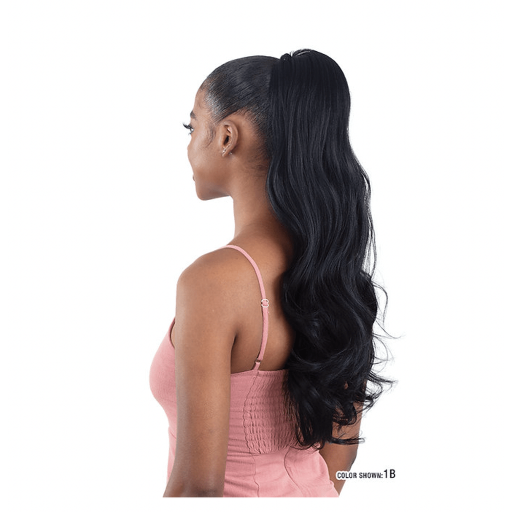Mayde Beauty Candy Drawstring Ponytail – Starburst 14” | Soft Spiral Curls with Color Pop | Instant Style Upgrade - Beauty Exchange Beauty Supply