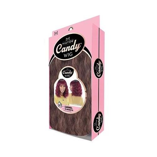 Mayde Beauty โCarmel Candyโ Wig โ Sweet Layered Look, Heat Safe Synthetic, Fun Flavor - Inspired Colors | One Size - Beauty Exchange Beauty Supply