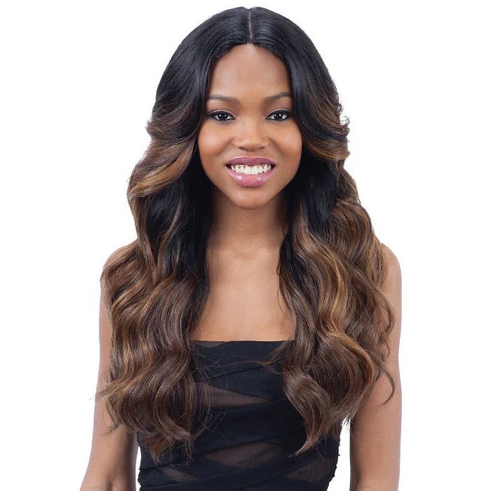 Mayde Beauty “Keisha” Wig – 5" Deep Invisible Lace Part, Sleek Layers, Natural Movement, Heat Safe | One Size - Beauty Exchange Beauty Supply