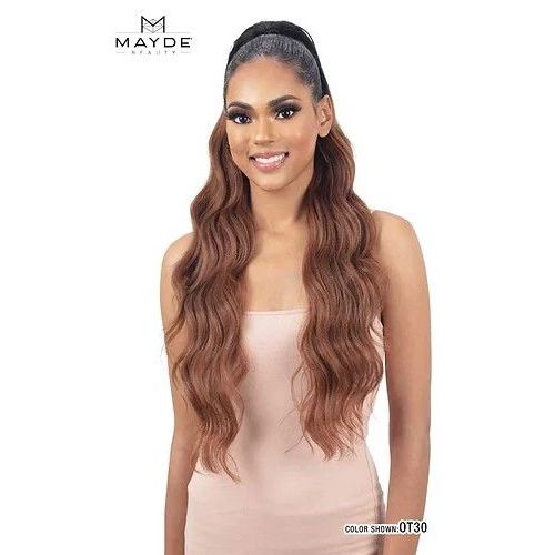 Mayde Beauty Synthetic Drawstring Ponytail – Bossy Doll 28” | Sleek & Bold with Attitude | Long, Glamorous Realness - Beauty Exchange Beauty Supply