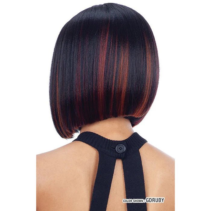 Mayde Beauty “Taylor” Wig – 5" Lace Part & Lace Front, Sleek Layers, Heat Safe Synthetic | One Size - Beauty Exchange Beauty Supply