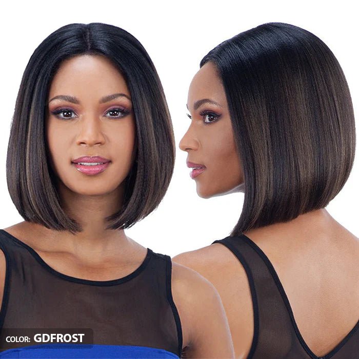 Mayde Beauty “Taylor” Wig – 5" Lace Part & Lace Front, Sleek Layers, Heat Safe Synthetic | One Size - Beauty Exchange Beauty Supply