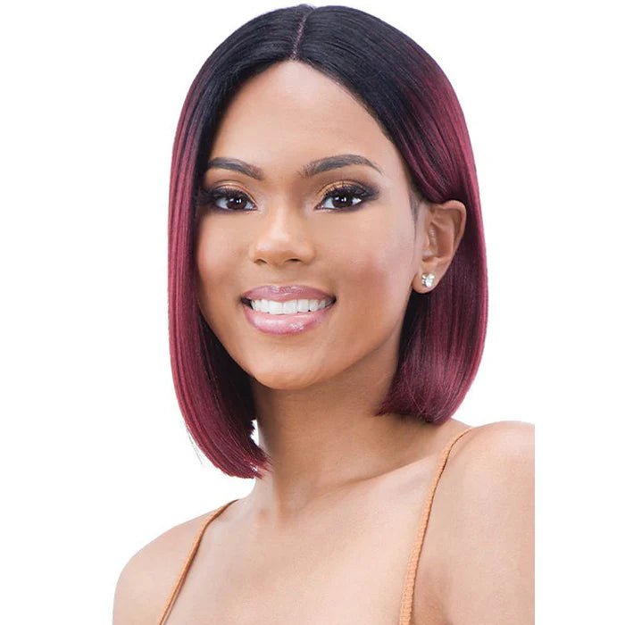 Mayde Beauty “Taylor” Wig – 5" Lace Part & Lace Front, Sleek Layers, Heat Safe Synthetic | One Size - Beauty Exchange Beauty Supply