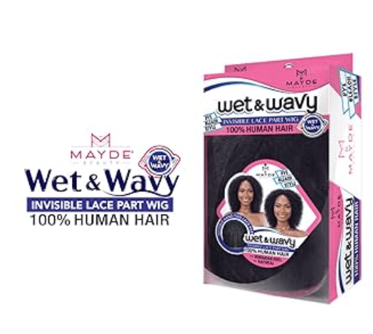 Mayde Beauty Wet & Wavy Lace Part Wig – Bohemian - Beauty Exchange Beauty Supply